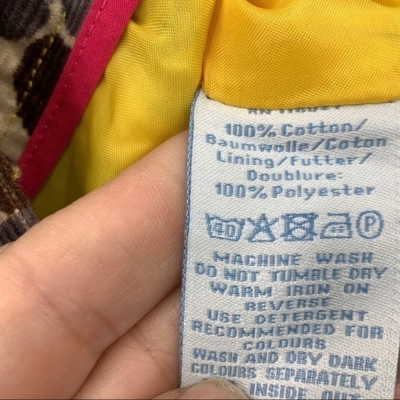 Boden corduroy leaf print skirt 16 - Picture 9 of 9